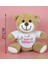 Harika Peluş 25 cm Happy Birthday Yazılı Çiçek Ayı 2