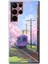 Galaxy S22 Ultra Kılıf Hd Desen Baskılı Arka Kapak + Kırılmaz Cam - Rails Paint 1