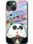 iPhone 13 Kılıf Hd Desen Baskılı Arka Kapak - Milkshake Panda 1