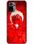 Redmi Note 10 Kılıf Hd Desen Baskılı Arka Kapak + Esnek Nano Cam - Albayrak 2 1