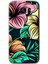 Galaxy S7 Edge Kılıf Hd Desen Baskılı Arka Kapak + Kırılmaz Cam - Çizim Çiçekler 1
