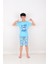 Erkek Çocuk Kısa Kollu Pijama Takımı Game Changer Mavi 3