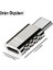 100W 20GBPS Düz Model Type-C Uzatma Adaptörü Type-C Çevirici ALL-36266 5
