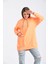 Kadın Iki Ip Kapşonlu Sweatshirt Orange 4