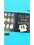 Badem Çiçeği Tasarımlı 23X16CM Siyah Yaprak Sketch Book - Eskiz Defteri 2