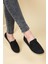 Lazer Delikli Loafer Siyah 2