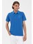 Polo Yaka Regular Fit Saks Erkek T-Shirt 1573851 1