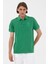 Polo Yaka Regular Fit Yeşil Erkek T-Shirt 1573851 1