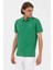 Polo Yaka Regular Fit Yeşil Erkek T-Shirt 1573851 2