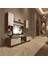 Eko 5dab Mdf DVD Tv Ünitesi Tv Sehpası - Ceviz - Beyaz 1