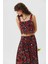 Kare Yaka Kalın Askılı Crop Bluz 2
