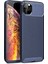 Apple iPhone 11 Pro Max Karbon Desenli Negro Silikon Kılıf 1