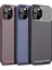 Apple iPhone 11 Pro Max Karbon Desenli Negro Silikon Kılıf 3