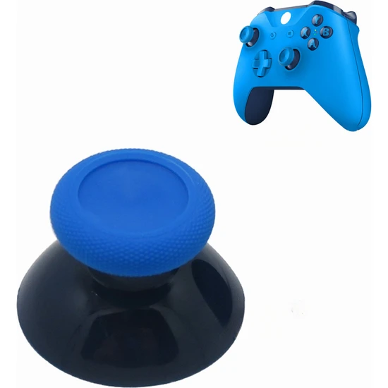 Pop Konsol 1 Adet Xbox One - One S/x - Series S/x Uyumlu Analog Topuz Renkli Başlık Buz Mavi - Mavi