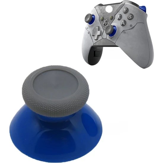 Pop Konsol 1 Adet Xbox One - One S/x - Series S/x Uyumlu Analog Topuz Renkli Başlık Gri - Mavi