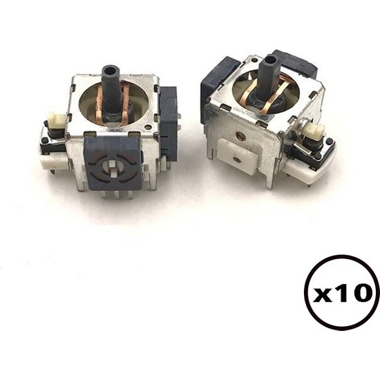 Pop Konsol 10 Adet Xbox 360 Analog Motor 3D Joystick Xbox Fiyatı