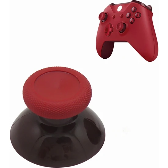 Pop Konsol 1 Adet Xbox One - One S/x - Series S/x Uyumlu Analog Topuz Renkli Başlık Kırmızı - Bordo