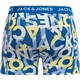 Jack & Jones Desenli 3'lü Boxer Paketi-12215302