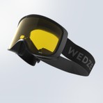 Decathlon Wedze Yetişkin Kayak Snowboard Maskesi - Kötü Havalar - Siyah - G100 S1