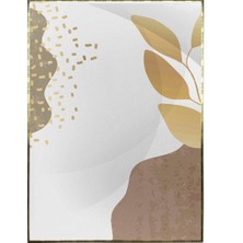 SHOP365 Yapraklar ve Şekiller Modern Poster P-001176