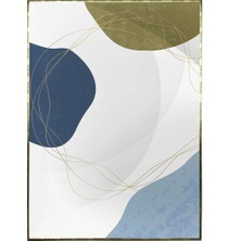 SHOP365 Şekiller ve Çizgiler Pastel Renkler Modern Poster P-001684