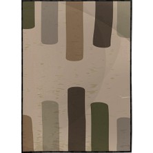 SHOP365 Toprak Renk Tonları Tasarım Modern Poster P-001466
