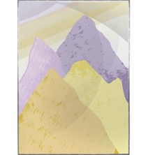 SHOP365 Ay Güneş ve Toprak Renkleri Modern Poster P-001260