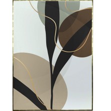 SHOP365 Yapraklar ve Şekiller Modern Poster P-001568