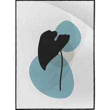 SHOP365 Bitki Yapraklar ve Şekiller Modern Poster P-001927