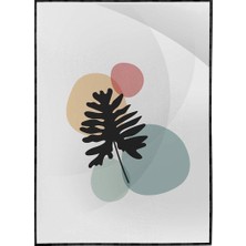 SHOP365 Bitki Yapraklar ve Şekiller Modern Poster P-001931