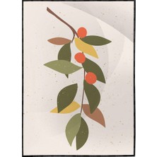 SHOP365 Çiçekler Meyveler Pastel Renkler Modern Poster P-001757
