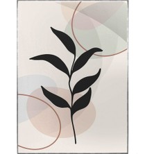 SHOP365 Bitki Yapraklar ve Şekiller Modern Poster P-002015
