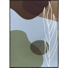 SHOP365 Yapraklar ve Şekiller Modern Poster P-001527