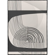 SHOP365 Toprak Renk Tonları Tasarım Modern Poster P-002395