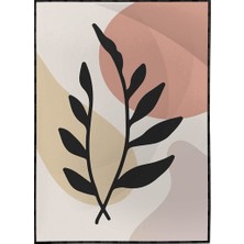 SHOP365 Bitki Yapraklar ve Şekiller Modern Poster P-002018