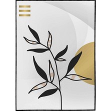 SHOP365 Doğa Bitki Modern Illüstrasyon Poster P-002631