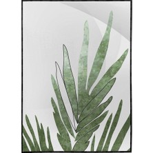 SHOP365 Bitki Yapraklar ve Şekiller Modern Poster P-002607