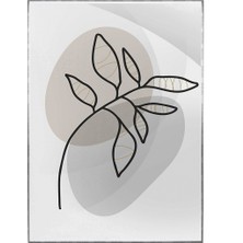 SHOP365 Doğa Bitki Modern Illüstrasyon Poster P-002542