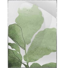 SHOP365 Bitki Yapraklar ve Şekiller Modern Poster P-002605