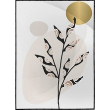 SHOP365 Doğa Bitki Modern Illüstrasyon Poster P-002637