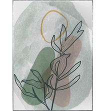 SHOP365 Doğa Bitki Modern Illüstrasyon Poster P-002679