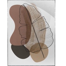 SHOP365 Bitki Yapraklar ve Şekiller Modern Poster P-002992