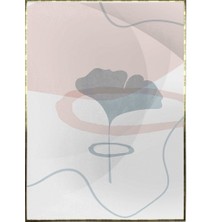 SHOP365 Bitki Yapraklar ve Şekiller Modern Poster P-003602