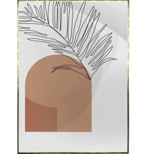 SHOP365 Çiçekler Bitki Botanik Illüstrasyon Poster P-000703