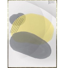 SHOP365 Renkli Şekiller Dokular Modern Poster P-000612