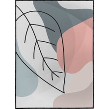 SHOP365 Yapraklar ve Şekiller Modern Poster P-001595