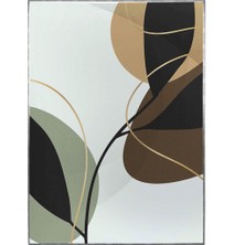 SHOP365 Yapraklar ve Şekiller Modern Poster P-001570