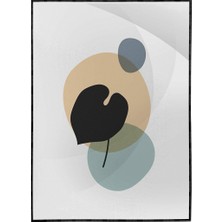 SHOP365 Bitki Yapraklar ve Şekiller Modern Poster P-001929
