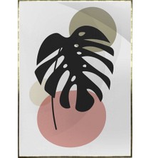 SHOP365 Bitki Yapraklar ve Şekiller Modern Poster P-001921