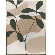 SHOP365 Bitki Yapraklar ve Şekiller Modern Poster P-002912